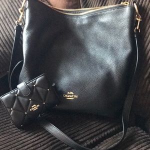 Coach cross body bag and wallet